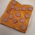 龍青空ママ's cooksnap of when they made 簡単ウマ!!ケチャマヨ☆トースト.