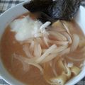 ミュウコ's cooksnap of when they made ヘルシー！味のしみたしらたき味噌ラーメン.