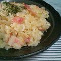 ☆★ひよこ★☆'s cooksnap of when they made チーズがとろける黄金ピラフ.