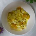 ハチ君's cooksnap of when they made 離乳食 かぶとかぼちゃの豆腐そぼろあん.