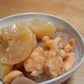てこてこ's cooksnap of when they made とろ〜り★鶏肉と大根の煮物.