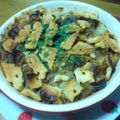☆カスタード☆'s cooksnap of when they made クラッカーde牛ポテのオイマヨ重ね焼き.