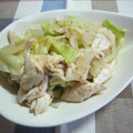 さとみりん's cooksnap of when they made ささみとキャベツの梅ワサビ風味胡麻和え.