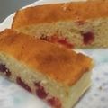 にゃん子っち's cooksnap of when they made 苺と練乳を生地に練り込みしっとりケーキ♪.