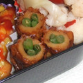 ＊まめゴマ＊'s cooksnap of when they made お弁当に!!ちくわ巻き野菜の照り焼き.