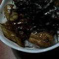 ayafuyu's cooksnap of when they made 秋刀魚の蒲焼き丼.