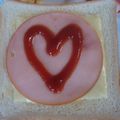 ありかん's cooksnap of when they made チーズハムトースト＊簡単＊朝食に♪.
