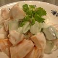 ＨＡＬ4652's cooksnap of when they made シャキシャキっと！柿のサラダ.