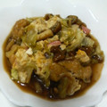 ＊riha＊'s cooksnap of when they made なめことキャベツの卵とじ♡.