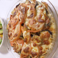 ももももじの's cooksnap of when they made 茄子とトマトのひき肉重ね焼き.