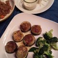 ゆぅぷん's cooksnap of when they made 茄子のじゃがいも詰め、てりやきソース.