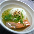 麻's cooksnap of when they made 鮭茶漬け　焼きおにぎりで香ばしく・・・.