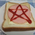 びんび❤'s cooksnap of when they made チーズハムトースト＊簡単＊朝食に♪.