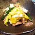 ponsyuke♪'s cooksnap of when they made 塩もみ白菜と蒸し鶏のサラダ.