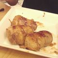 ひさこ＊'s cooksnap of when they made 肉好きにもってこい、ピリ辛肉巻きおにぎり.