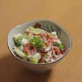 もんしゅしゅ's cooksnap of when they made 子供も喜ぶ♪大根カニかまマヨサラダ☆.