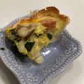 105♡'s cooksnap of when they made 食パンdeほうれん草キッシュ5分正月お節.