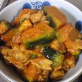 イブキキ's cooksnap of when they made 超簡単！豚肉とかぼちゃのケチャップ炒め.