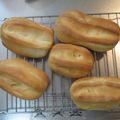 ゆりYO船長's cooksnap of when they made 捏ねはＨＢで★おうちでミルクハース.