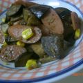 berryberry's cooksnap of when they made なすとベーコンのバジル炒め.