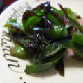 atsuvega's cooksnap of when they made 10分かからない簡単！ピーマン塩昆布和え.