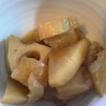 はっぴーはりぼ's cooksnap of when they made ホッとするね * 大根とれんこんの炒め煮.