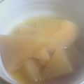 はっぴーはりぼ's cooksnap of when they made 大根の煮物.