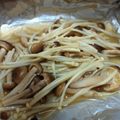すみれちゃん☆'s cooksnap of when they made きのこのホイル焼き♡アンチョビレモン.