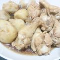 みよmiyo's cooksnap of when they made 里芋と鶏手羽中のほっこり煮.