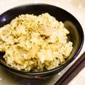 rosek's cooksnap of when they made なめ茸とシーチキンの炊き込みご飯.