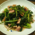 きおたろう's cooksnap of when they made ほうれん草とウィンナー炒め.