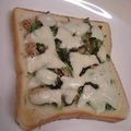 龍青空ママ's cooksnap of when they made ツナチーズ、のりネギでさっぱり♪トースト.