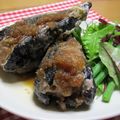 まじゅじゅ's cooksnap of when they made 茄子の☆はさみ揚げ.