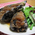 まじゅじゅ's cooksnap of when they made 茄子の☆はさみ揚げ.