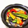 ｕｕｕ's cooksnap of when they made ☆キラキラ☆野菜の揚げびたし.