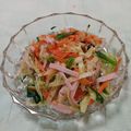 ﾁｲﾁｬﾝﾏﾏ's cooksnap of when they made もやしと葉野菜と鰹節のポン酢和え.