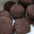 ゆりまめ's cooksnap of when they made 簡単＊米粉のココアビスケット.