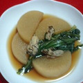 ＳＡＲＡ嬢's cooksnap of when they made 牡蠣とだいこんの煮物.