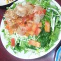 chi0125's cooksnap of when they made シャキ2＆栄養ばっちり水菜と法蓮草サラダ.