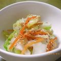 ぷちたく's cooksnap of when they made キャベツ＆胡瓜＆スルメのお漬け物♪.