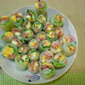 お抹茶まかろん's cooksnap of when they made あるもので簡単!!生春巻き.