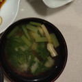 まみお✳'s cooksnap of when they made 小松菜と油揚げのお味噌汁♡.
