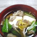 Haru Haru's cooksnap of when they made きのこの精進汁.