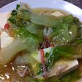 みなやん's cooksnap of when they made ﾚﾀｽとｶﾆｶﾏ中華風あんかけ豆腐♪.
