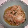 龍青空ママ's cooksnap of when they made 簡単☆かぶとカニカマの煮物.