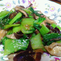 しおかつを's cooksnap of when they made 椎茸と青菜のさっぱり中華・清淡香菇菜秧.