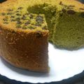 sho_nagomi's cooksnap of when they made ☆ふわふわ抹茶シフォン～黒豆甘納豆入り☆.