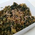 sekinm's cooksnap of when they made ごはんが止まらない！かぶの葉の常備菜.