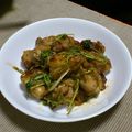おりぼぶ's cooksnap of when they made 簡単！チキンとぷりぷり海老のパクチー炒め.