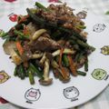 さったんママ's cooksnap of when they made 牛肉とにんにくの芽のオイしょうゆ炒め♪.